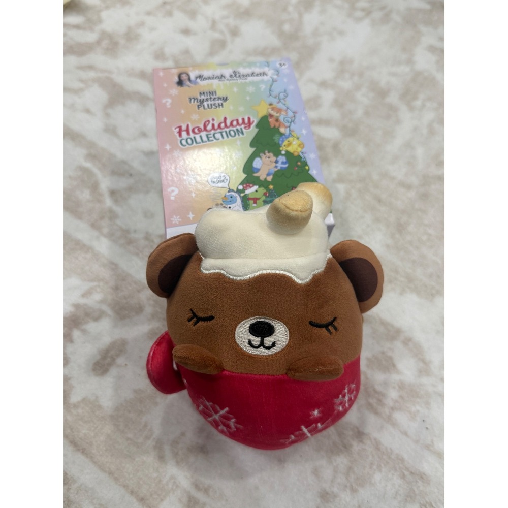 NEW Moriah Elizabeth Mini Mystery Plush Holiday Collection‎ Mr. Hot Cocoa